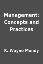 Management: Concepts and Practices by R.…