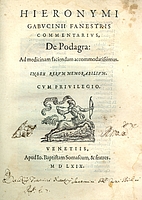 Hieronymi Gabucinii Fanestris Commentarius,…