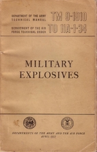 Military Explosives TM 9-1910 Department of…