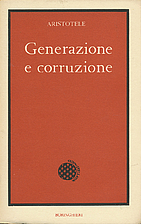 Generazione e corruzione / Aristotele by…