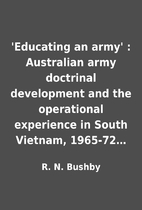'Educating an army' : Australian army…