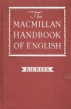 The Macmillan handbook of English by John M…