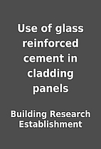 Use of glass reinforced cement in cladding…