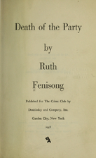 Death of the Party by Ruth Fenisong