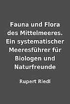 Fauna und Flora des Mittelmeeres. Ein…