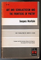 Art and Scholasticism and the Frontiers of…