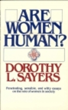 Are Women Human? by Dorothy L. Sayers