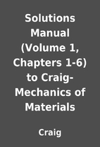 Solutions Manual (Volume 1, Chapters 1-6) to…
