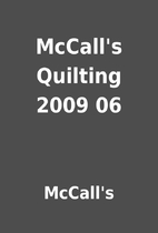 McCall's Quilting 2009 06 by McCall's