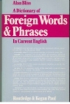 A Dictionary of Foreign Words and Phrases in…