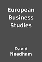 European Business Studies by David Needham
