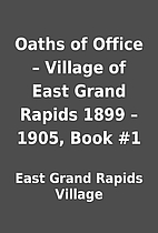 Oaths of Office – Village of East Grand…