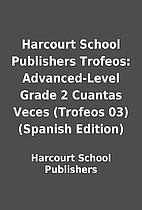 Harcourt School Publishers Trofeos:…