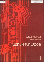 Schule für oboe I by Alfred Tolksdorf &…