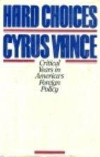 Hard choices: Critical years in…