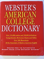 Webster's American College Dictionary by…