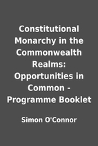 Constitutional Monarchy in the Commonwealth…