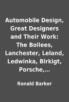 Automobile Design, Great Designers and Their…