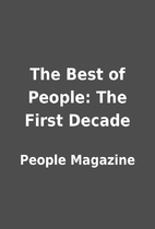 The Best of People: The First Decade by…