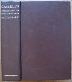 Cassell's German Dictionary: German-English,…
