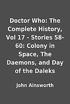 Doctor Who: The Complete History, Vol 17 -…