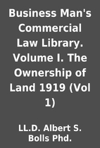 Business Man's Commercial Law Library.…