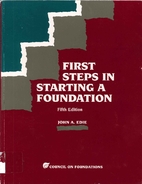 First Steps in Starting a Foundation by John…