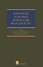 Handboek Europees burgerlijk procesrecht by…