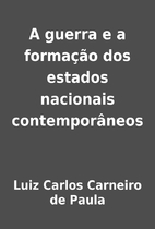 A guerra e a formação dos…
