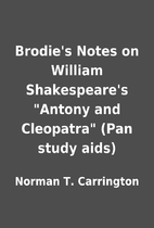 Brodie's Notes on William Shakespeare's…