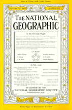 National Geographic Magazine 1945 v87 #6…