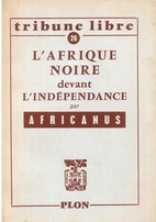 L'AFRIQUE NOIRE DEVANT…