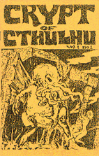 Crypt of Cthulhu Vol. 1 No. 1 by Robert M.…