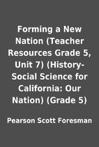 Forming a New Nation (Teacher Resources…