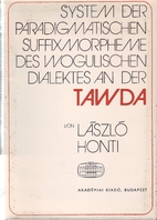 System der paradigmatischen Suffixmorpheme…