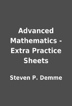 Advanced Mathematics - Extra Practice Sheets…