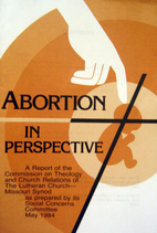 Abortion in Perspective, May 1984 by…