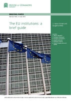 The EU institutions : a brief guide by Grace…