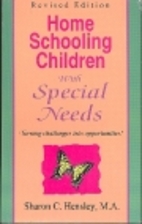 Home Schooling Children With Special Needs…