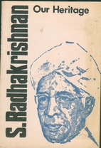 Our Heritage by S. Radhakrishnan