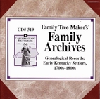 Genealogical Records: Early Kentucky…