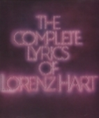 The Complete Lyrics of Lorenz Hart by…