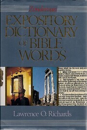 Zondervan Expository Dictionary of Bible…