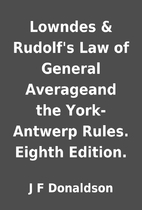 Lowndes & Rudolf's Law of General Averageand…