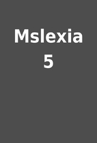 Mslexia 5