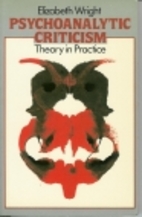 Psychoanalytic Criticism (New Accents) by…