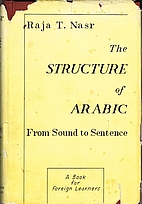 The structure of Arabic : from sound to…