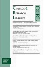 College and research libraries