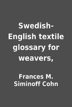 Swedish-English textile glossary for…