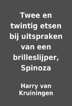 Twee en twintig etsen bij uitspraken van een…